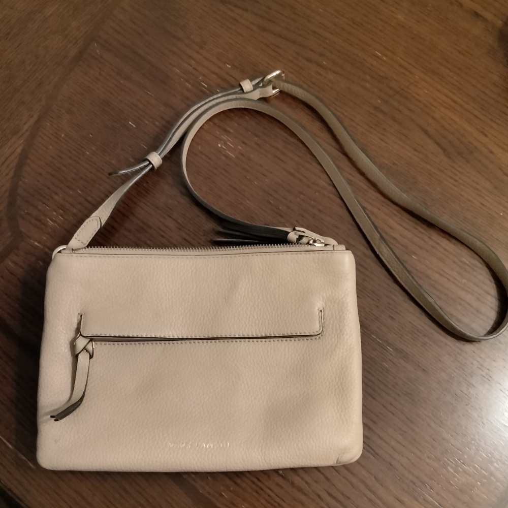 Vince Camuto Textured Leather in Cream